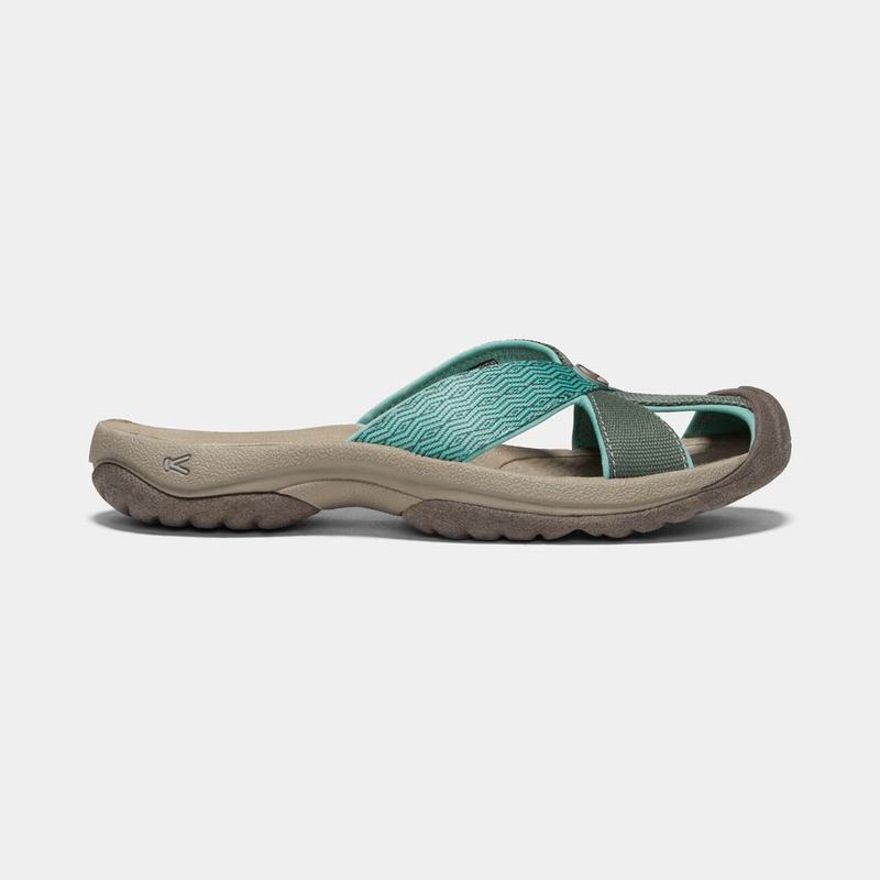 Sandalias Keen Bali Beach Closed-toe Para Mujer Verdes - Sandalias Keen Mexico (835047-DCZ)